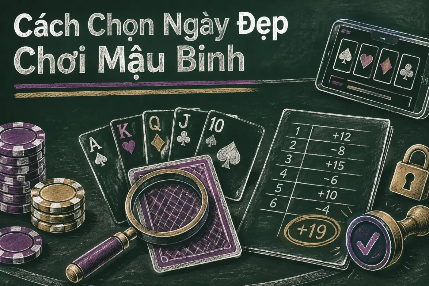 Cách chọn ngày đẹp chơi mậu binh hiệu quả chuẩn xác