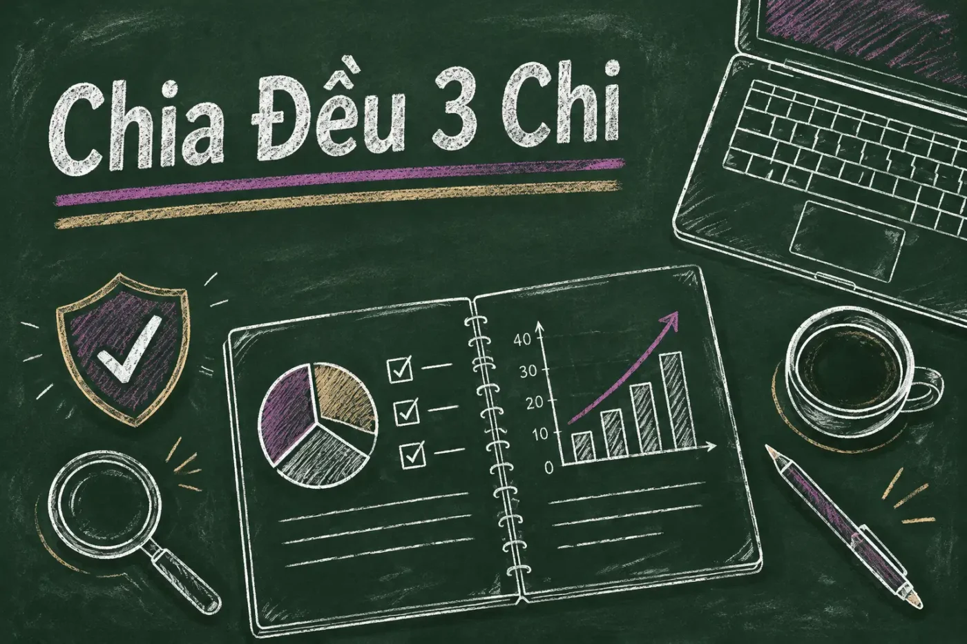Chia đều 3 chi