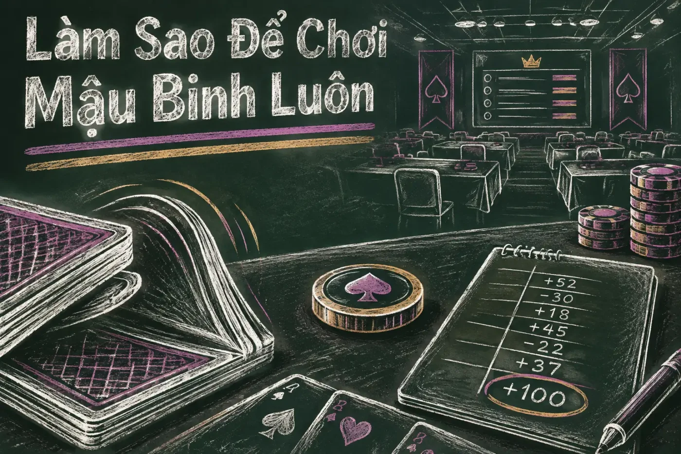 Làm sao để chơi mậu binh luôn đỏ bài đơn giản và hiệu quả
