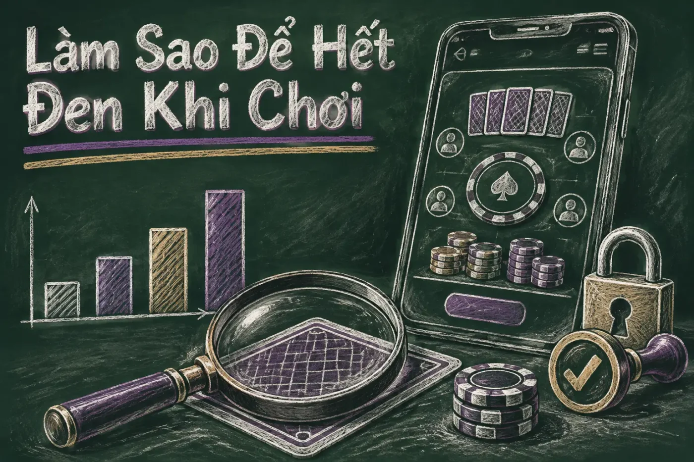 Làm sao để hết đen khi chơi mậu binh