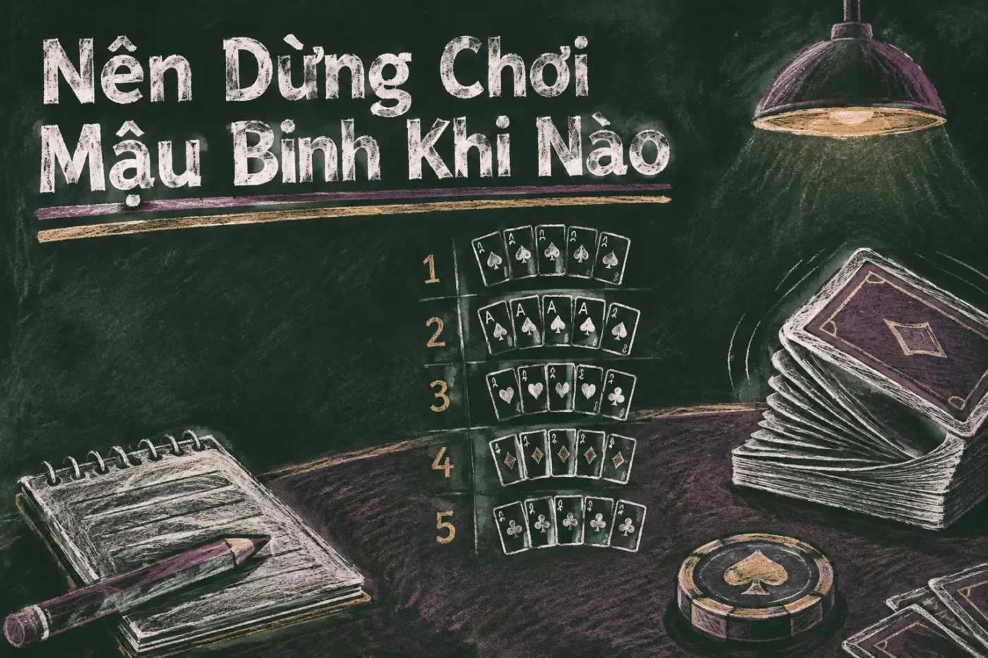Nên dừng chơi mậu binh khi nào để giữ vận và bí kíp hay