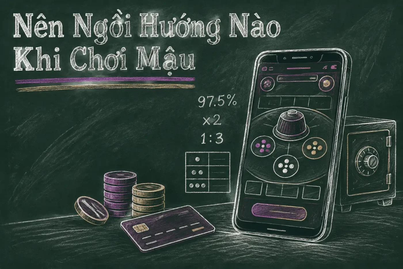 Nên ngồi hướng nào khi chơi mậu binh kiếm tiền như nước