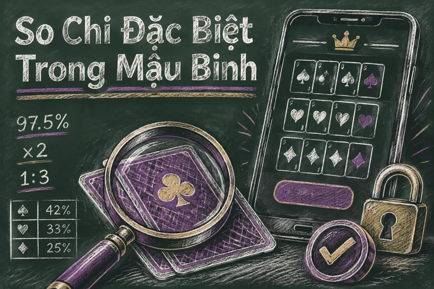 So chi đặc biệt trong Mậu Binh